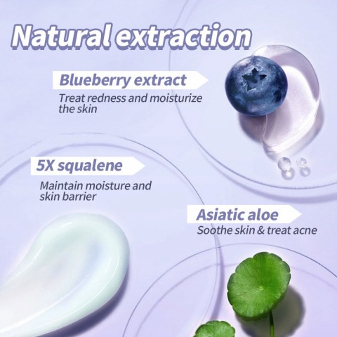 Blueberry 5% ceramide moisturizer