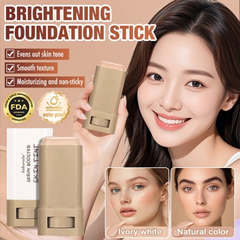 Brightening foundation stick