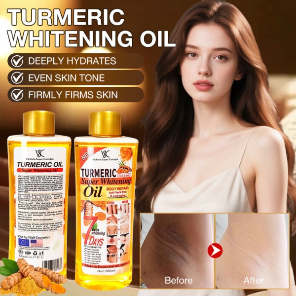 Turmeric whitening oil..