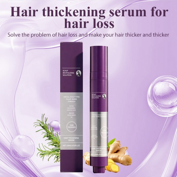 Hair thickening serum for hair loss..