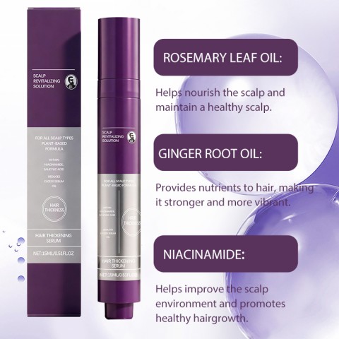 Hair thickening serum for hair loss