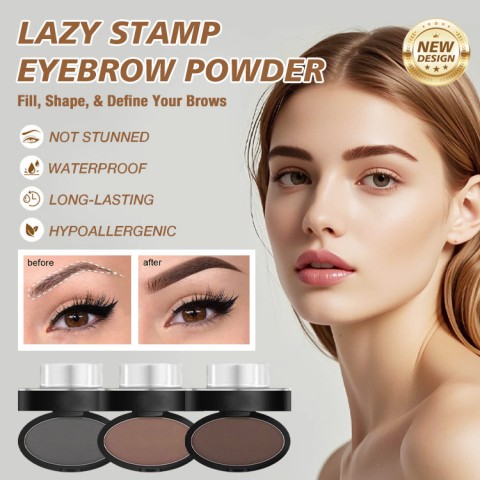 Lazy Stamp Eyebrow Powder