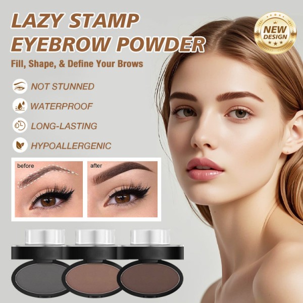 Lazy Stamp Eyebrow Powder..