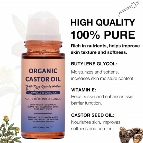 Organic Castor Oil Roll-On