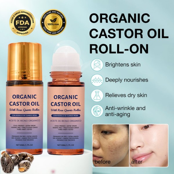 Organic Castor Oil Roll-On..