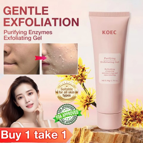 Purifying Enzymes Exfoliating Gel