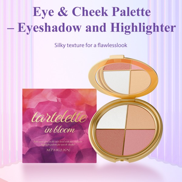 Eyeshadow and Highlighter Makeup..