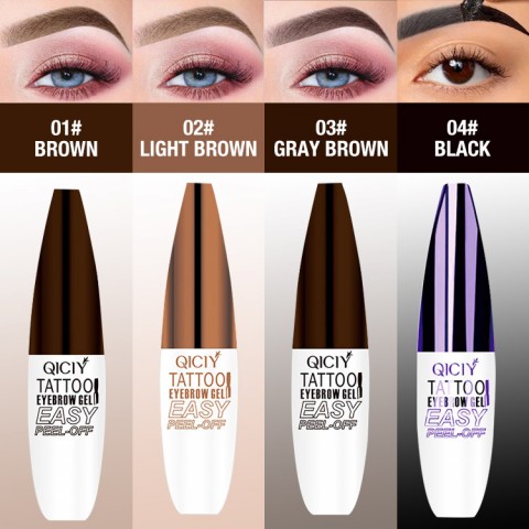 Semi-Permanent Tattoo Eyebrow Gel