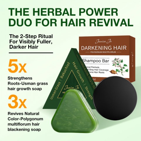 Herbal Arborvitae Leaf Hair Growth and Darkening Combination