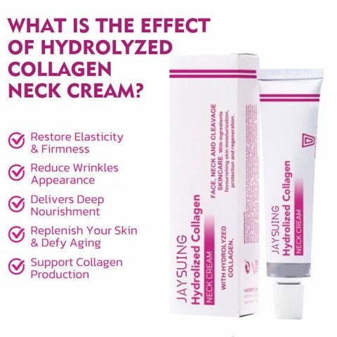 (Hot sale in Spain)Hydrolyzed Collagen Neck Cream-Lighten Neck Lines