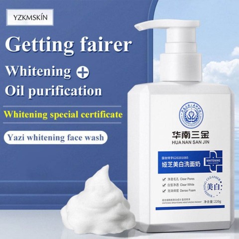 Medical grade whitening facial cleanser