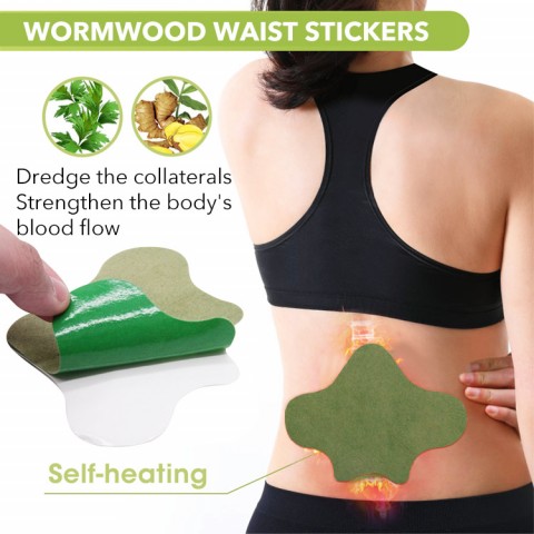 Self-Heating Wormwood Plaster Neck Waist Herbs Extract Sticker Arthritis Rheumatoid Bone Pain Relief Patch