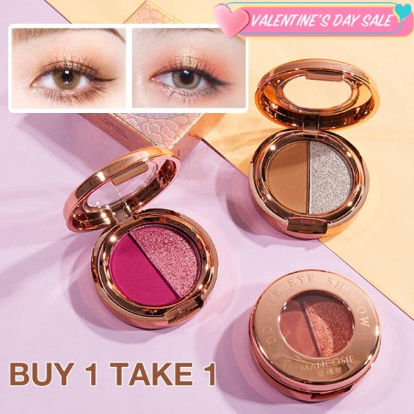 2 in 1 dual color eye shadow..