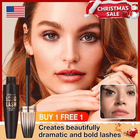 4D Waterproof Silk Fiber Thick Lengthening Mascara