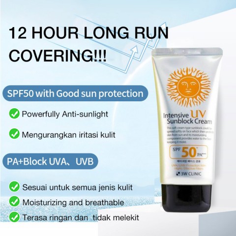 3W Clinic Intensive UV Sunblock Cream