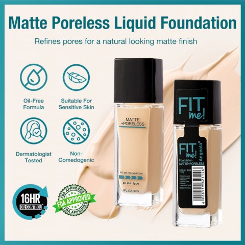 Matte Poreless Liquid Foundation