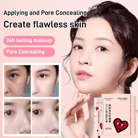 Pore invisible isolation stick