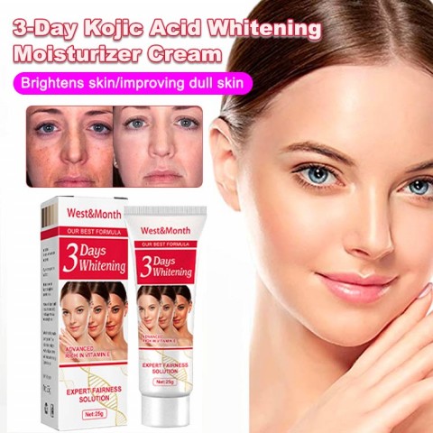 3-Day Kojic Acid Whitening Moisturizer Cream