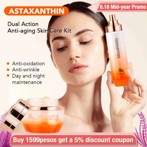 Astaxanthin Dual Action Anti-aging Skin Care Kit