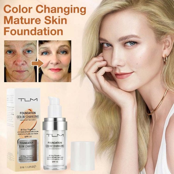 Automatically adjust skin tone color Changing Foundation 