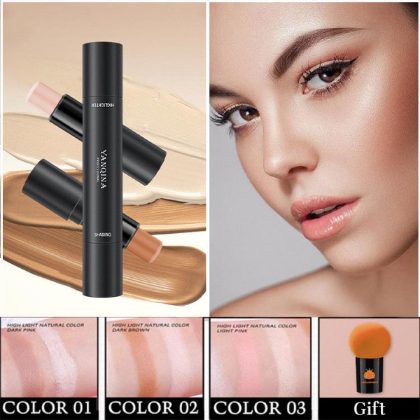 2 in 1 Highlight Stick,Shading Contour S..