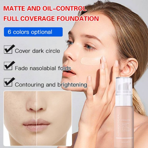 Oil-control full coverage foundation..