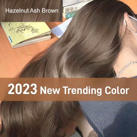 Hazelnut Ash Brown Non-Bleaching Dye Cream