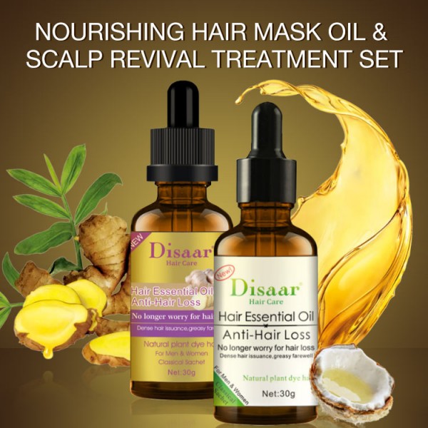 NOURISHING HAIR MASK OIL & SCALP REVIVAL..