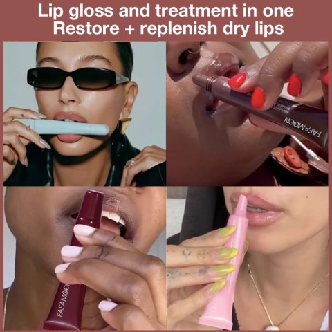 Water glossy mirror lip glaze