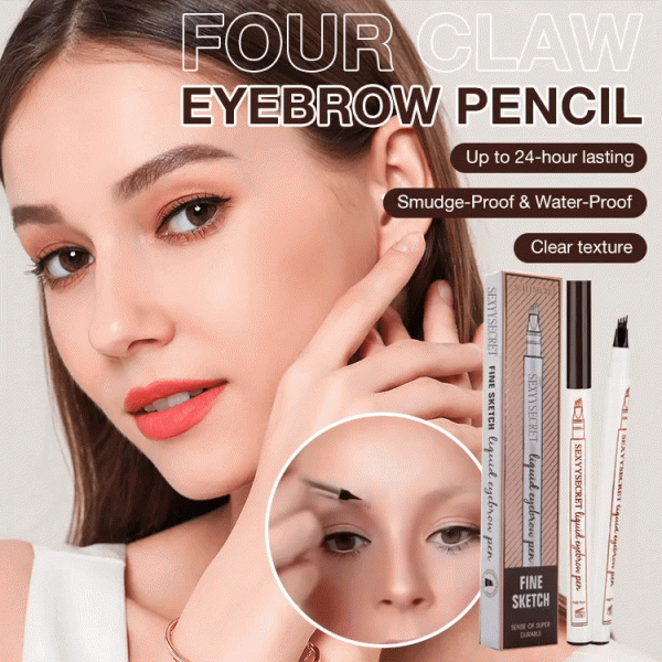 waterproof liquid eyebrow pencil..