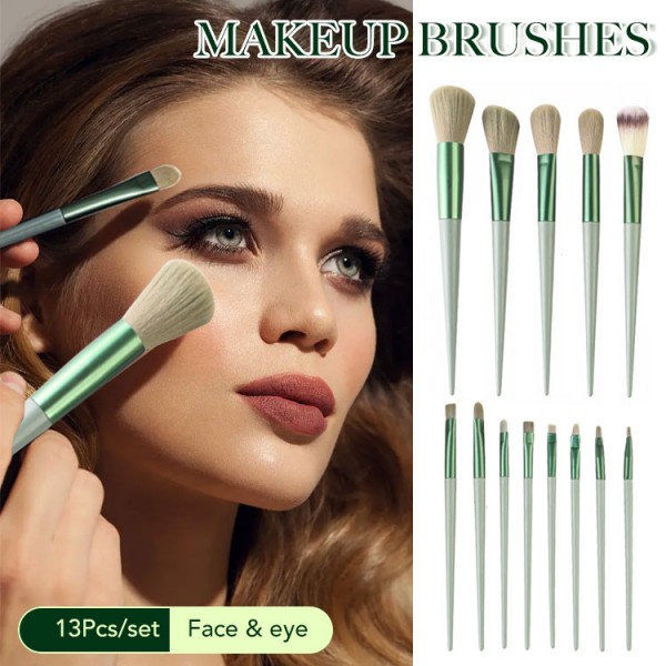 New full set of 13 makeup brushes..