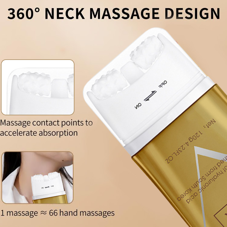 Mid-Year Great Sale-Neck Roller Cream-Lighten neck lines. Firming neck skin. Eliminate double chin - Look 10 years younger