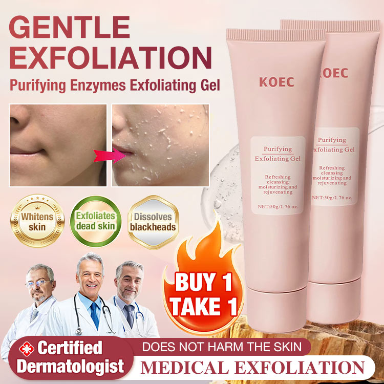 7-7 Big Promo- buy one take one to save 200P - Purifying Enzymes Exfoliating Gel-Time to say goodbye to dull skin! Say Hello to Smooth, Radiant Skin!