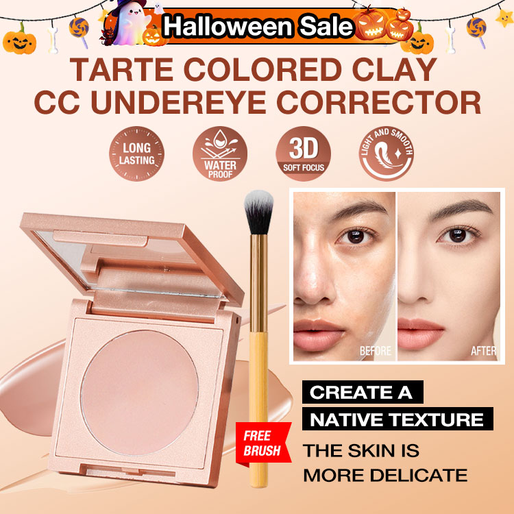 Halloween Sale - Colored Clay Undereye Corrector-You deserve to look refreshed and confident-experience the transformation today