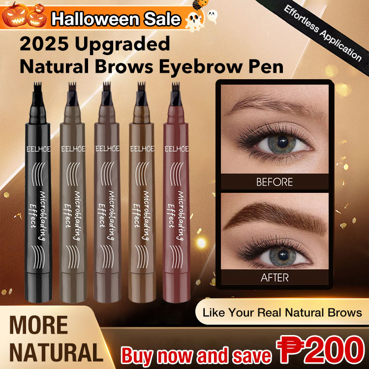 Halloween Sale buy now to save  ₱200 and add 399 to get the second one - 2025 Upgraded Natural Brows Eyebrow Pen - K-beauty hot sale/Waterproof/Long-lasting