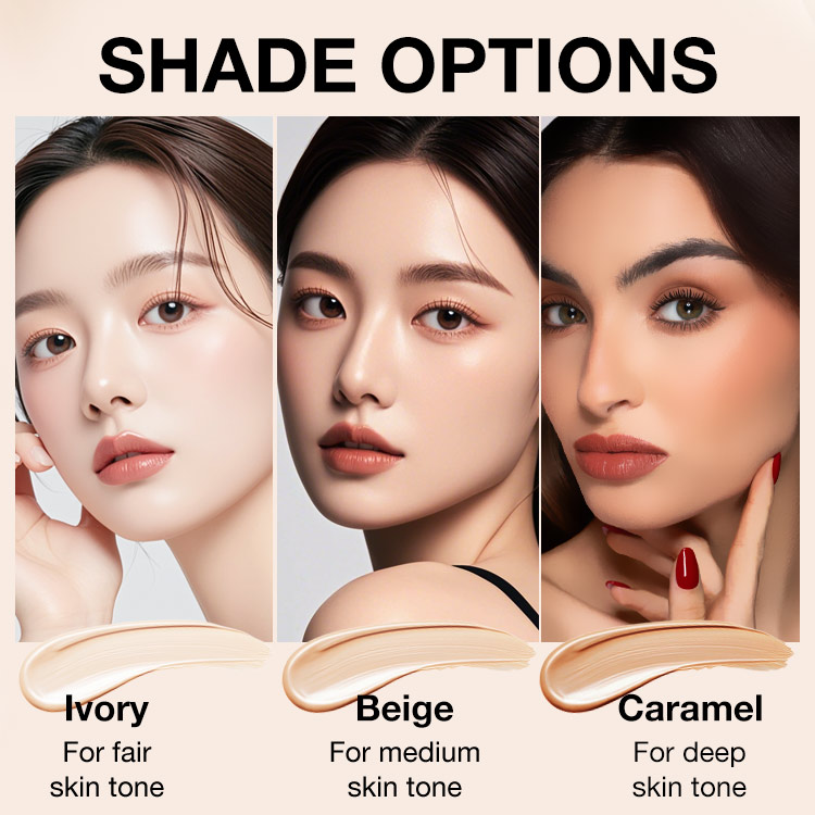 Valentine's Day Promo buy now to save 100p and  Add 199p to get the second one  - Flawless Eraser Foundation Stick - Powerful concealer/16h makeup lasting/Bulit-in concealer brush - Get Korean flawless and radiant skin easily