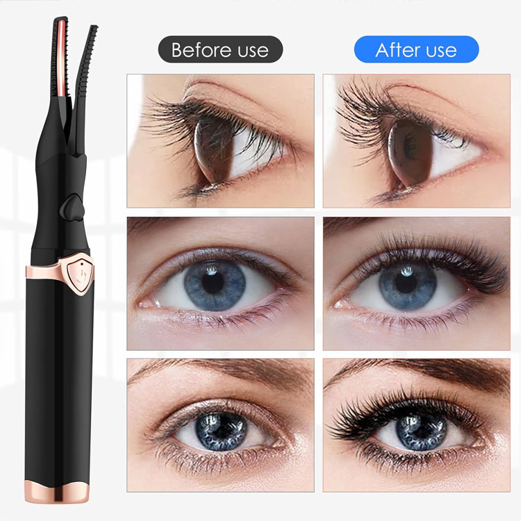 A must-have tool for achieving beautifully curled lashes effortlessly-New heated eyelash curler-Discover the secrets of Korean beauty